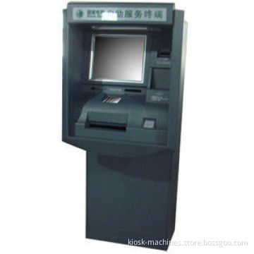 Through The Wall Atm, Bank Management System Touch Screen Payment Kiosk